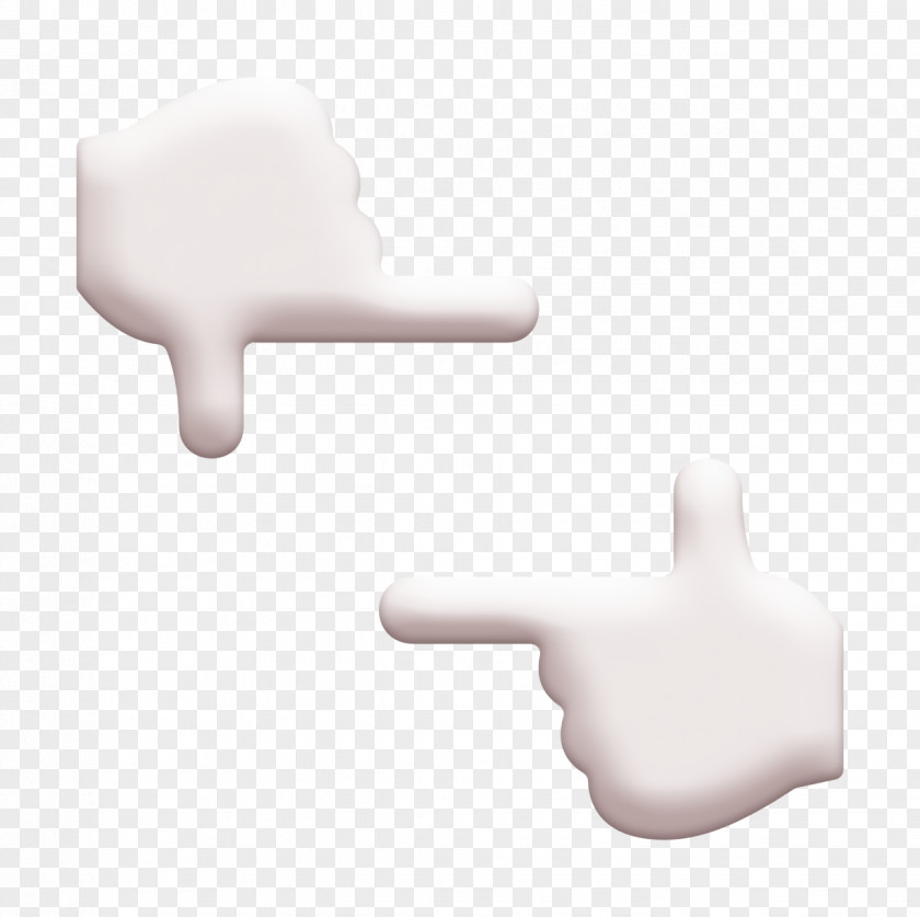 Basic Hand Gestures Fill Icon Frame Film PNG