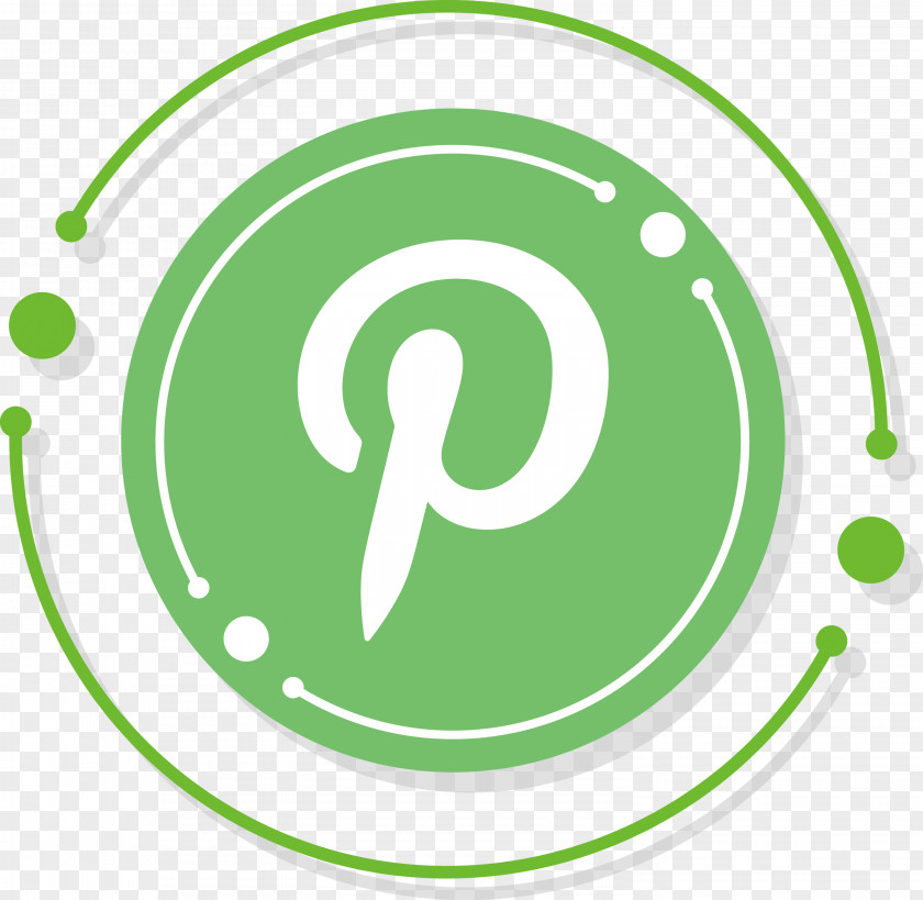 Pinterest Icon P Letter Logo PNG