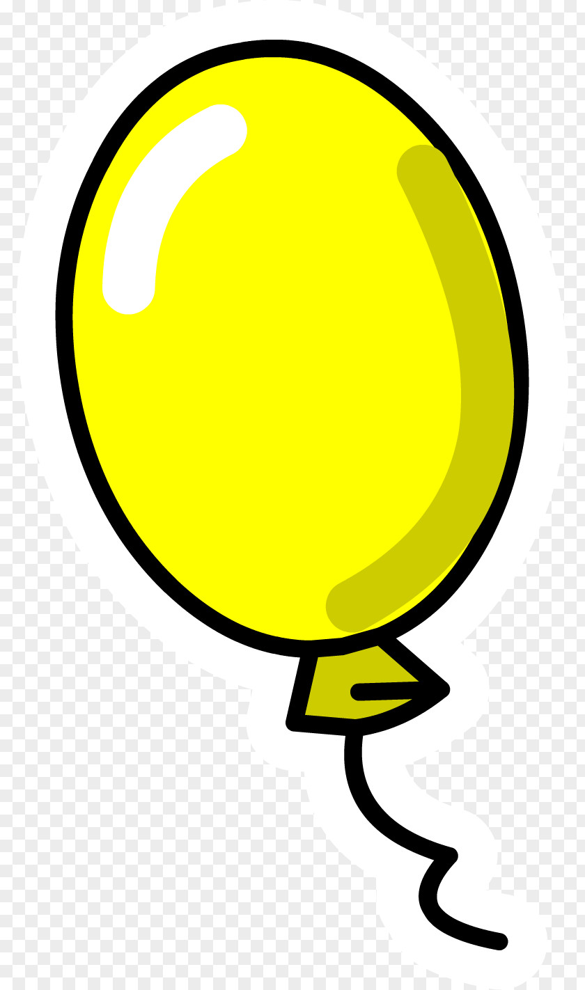 Yellow Balloon Cliparts Club Penguin Clip Art PNG