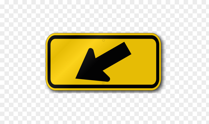 Arrow Traffic Sign W16 Engine Warning PNG