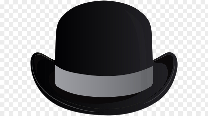 Bowler Hat Top Clip Art PNG