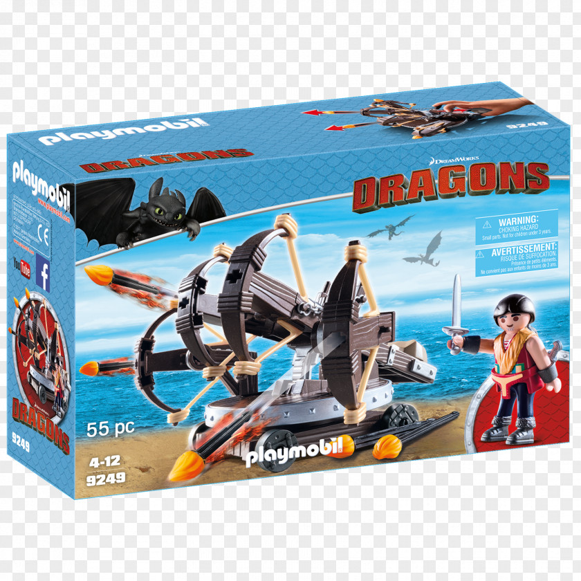 Disparos Eret Playmobil Gobber Ballista How To Train Your Dragon PNG