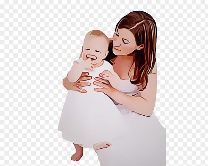 Toddler Interaction Child People Mother Skin Cartoon PNG