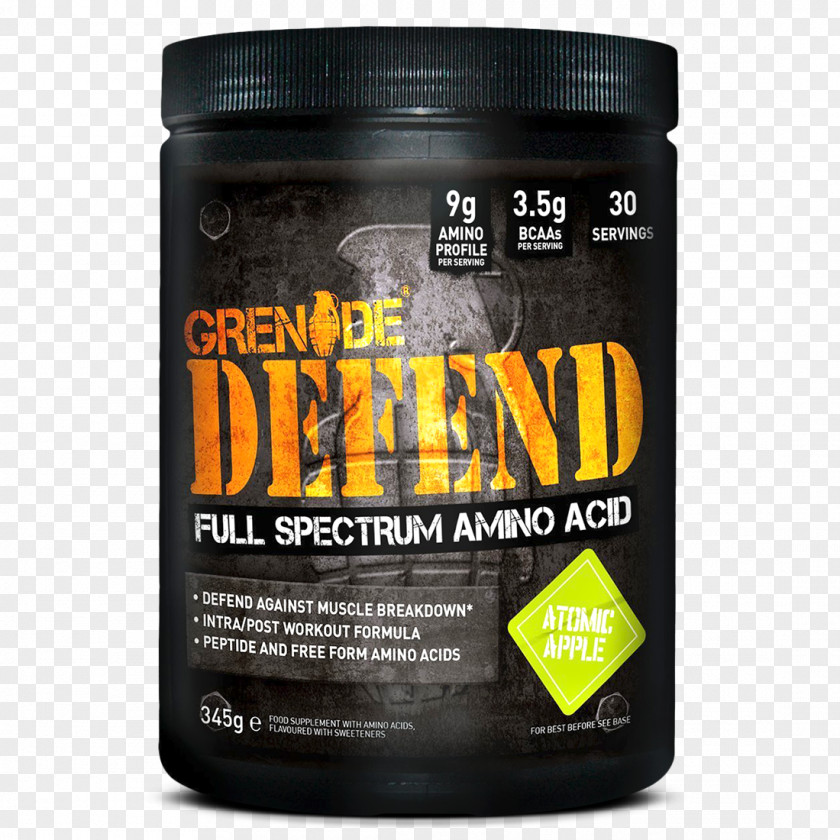 Bcaa Branched-chain Amino Acid Dietary Supplement Bodybuilding Grenade PNG