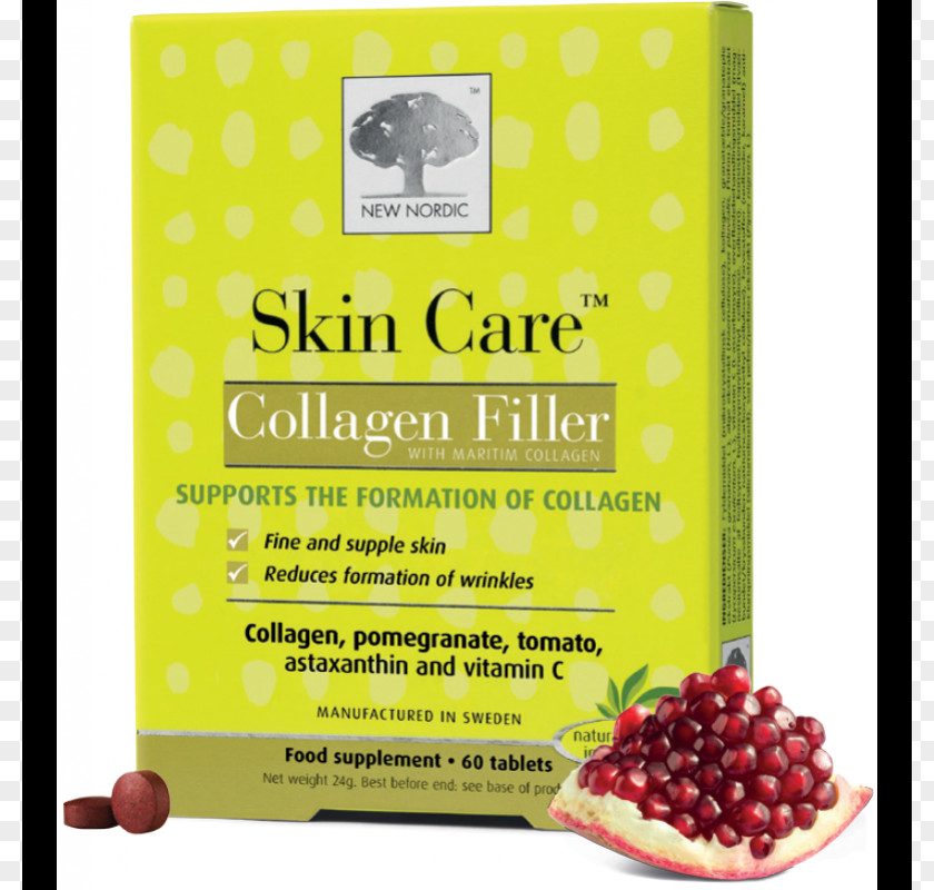 Face Care Collagen Skin Wrinkle Dietary Supplement PNG