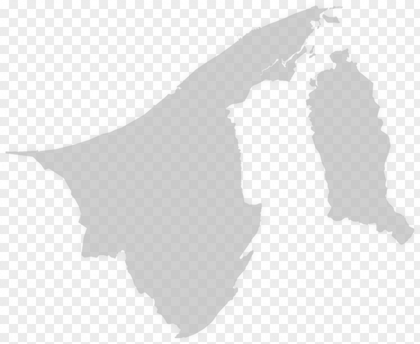 Map Brunei Blank World Mapa Polityczna PNG