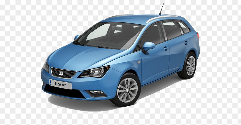 SEAT Ibiza Mid-size Car City Compact PNG