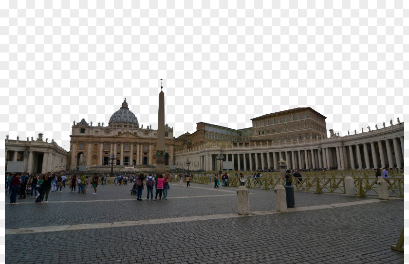 Vatican City, Five St. Peters Basilica Rome Tourist Attraction PNG