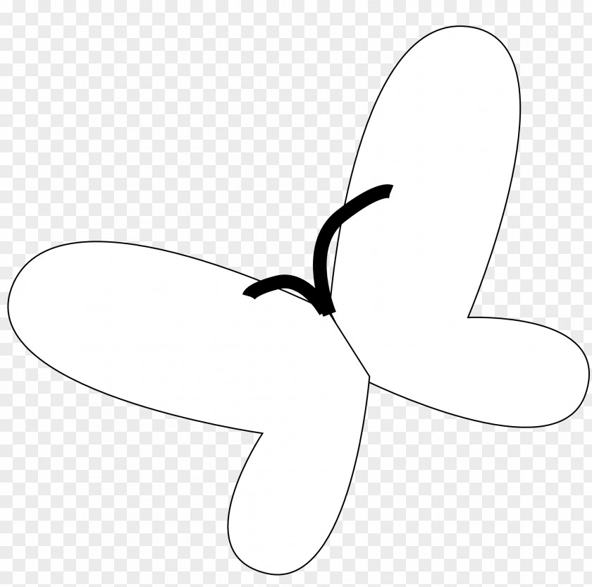 Adobe Illustrator Clipart Butterfly White Headgear Clip Art PNG