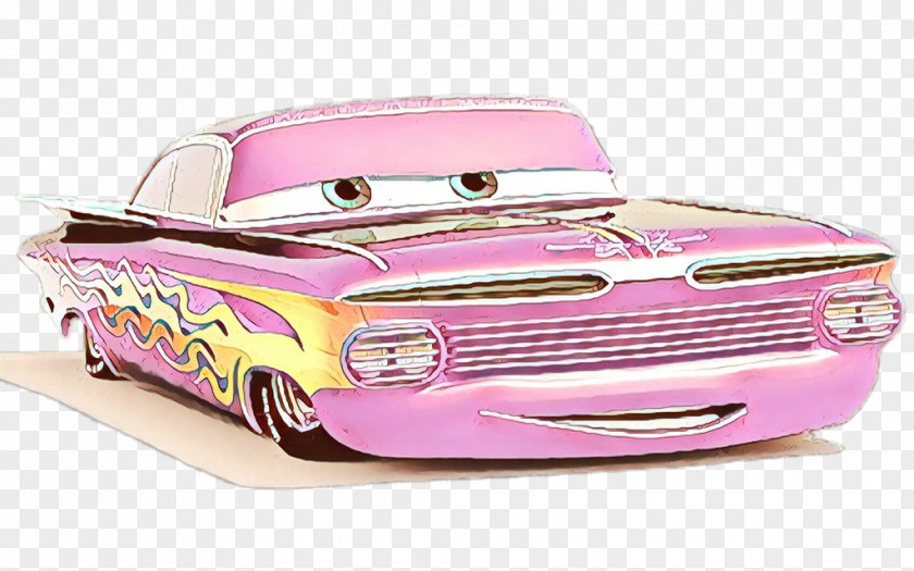Chevrolet Toy Motor Vehicle Pink Car Model PNG