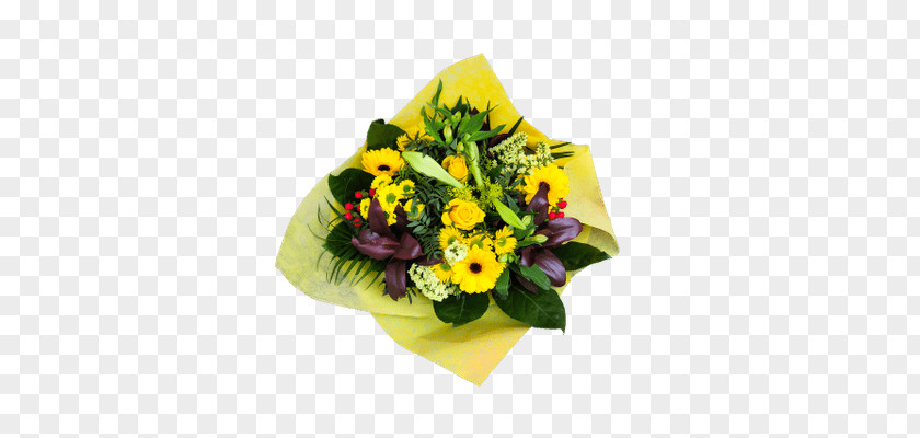 Flower Bouquet Cut Flowers Birthday PNG