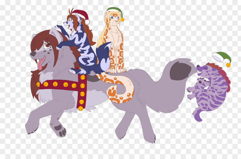 Horse Illustration Cartoon Product Pattern PNG