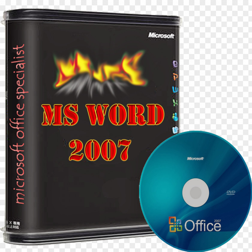 Microsoft Compact Disc Office 2007 PNG