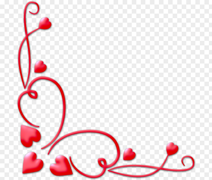 Red Love Background Heart PNG