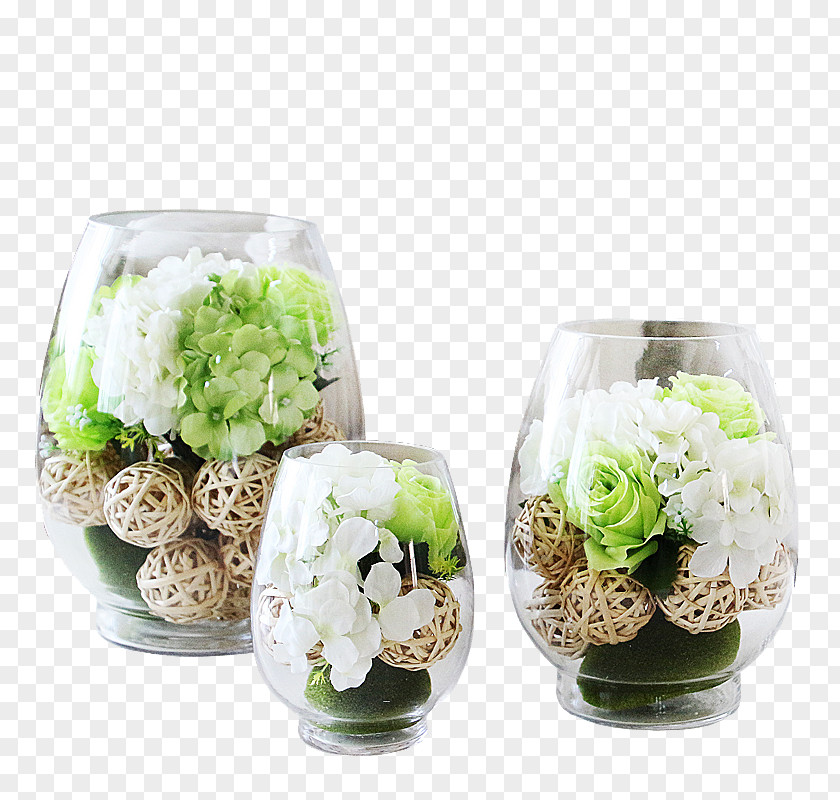 Size Personality Glass Vase Material Floral Design Flower PNG