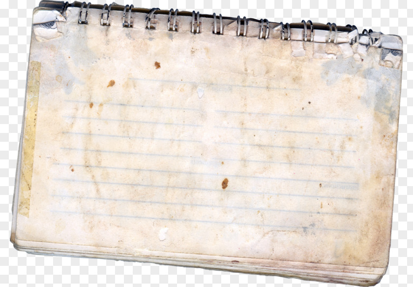 Wood Printing And Writing Paper Notebook Digital PNG