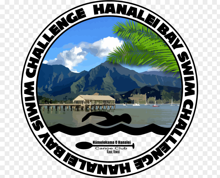 Hanalei Hawaii Snorkeling Logo Font Recreation PNG