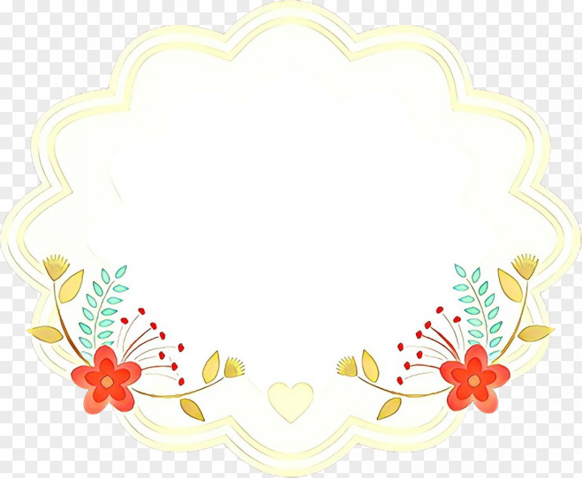 Ornament Plant Watercolor Flower Background PNG