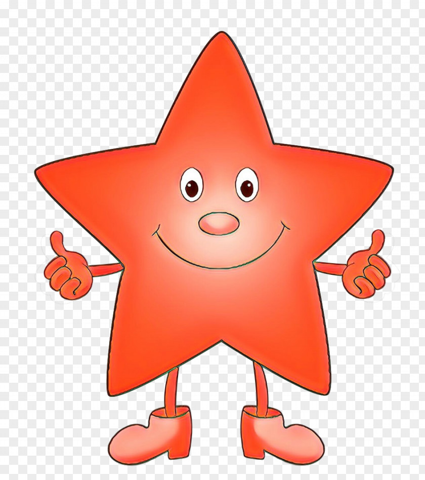 Star Orange PNG