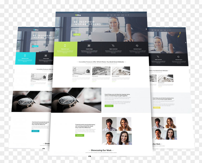 Web Templates Responsive Design Template System Joomla PNG