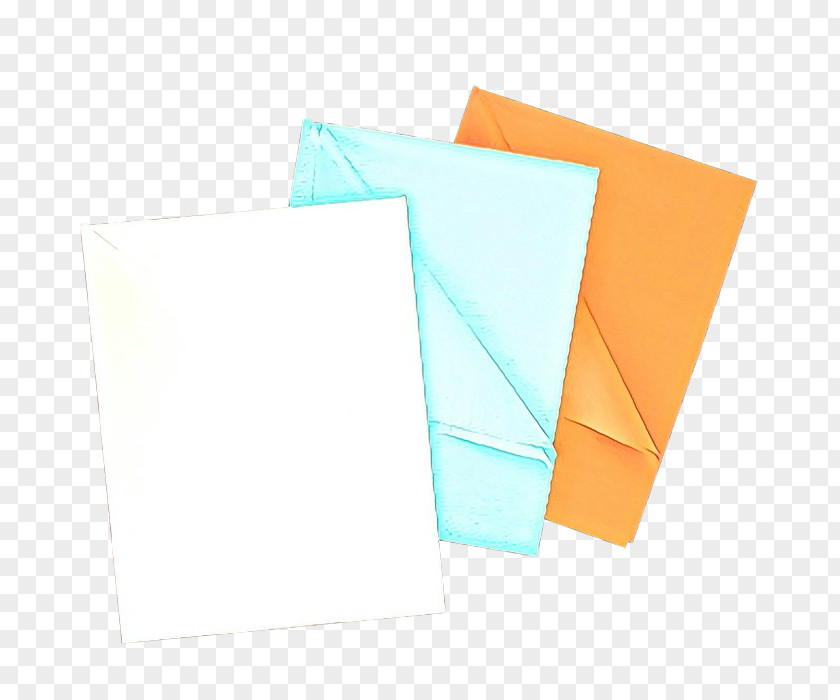 Art Paper Material Property Orange PNG
