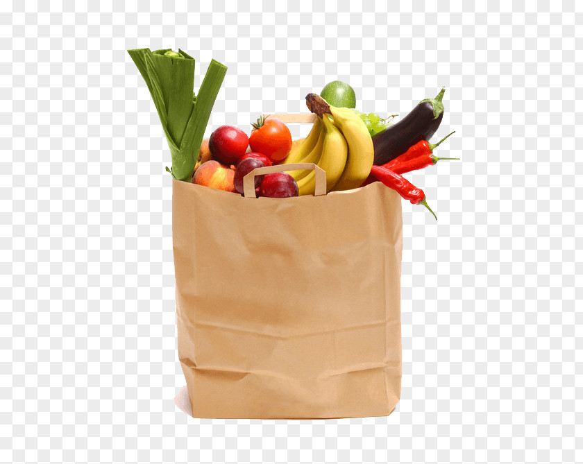 Packaging And Labeling Side Dish Shopping Bag PNG