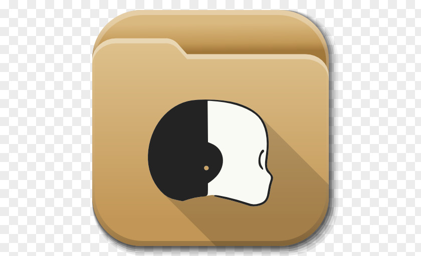 Apps Folder Icub Head Ear Nose Font PNG