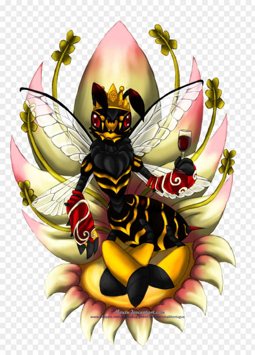 Bee Honey Drawing Queen PNG