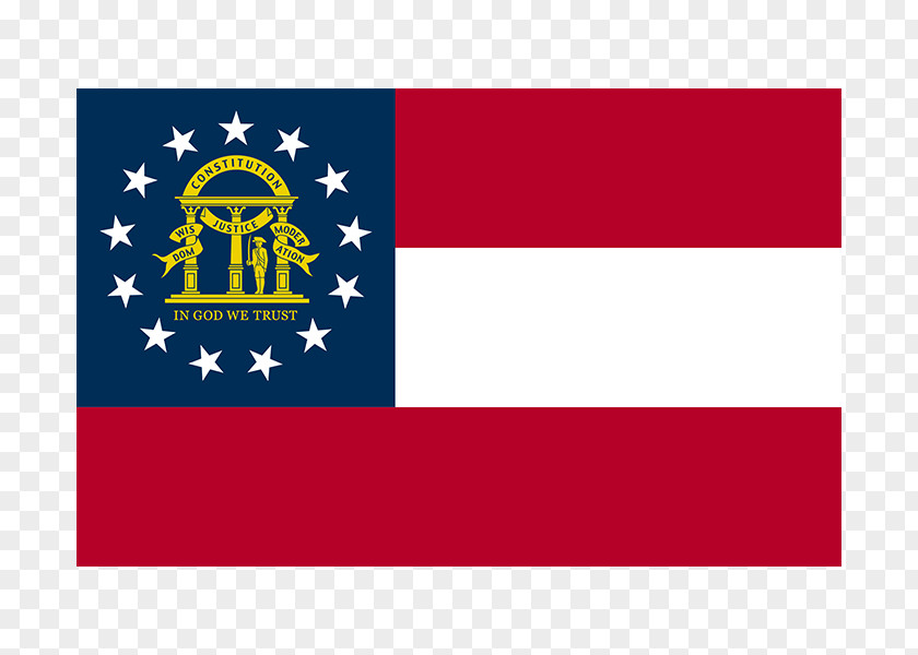 Flag Of Georgia State U.S. PNG
