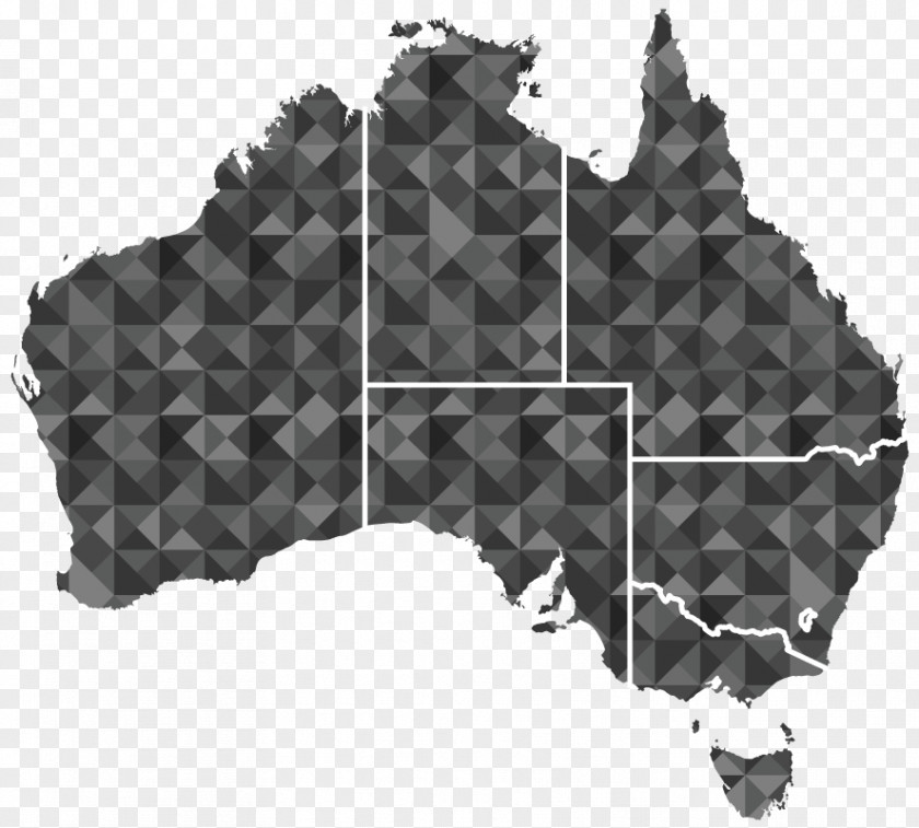 Australia Flag Of Map PNG