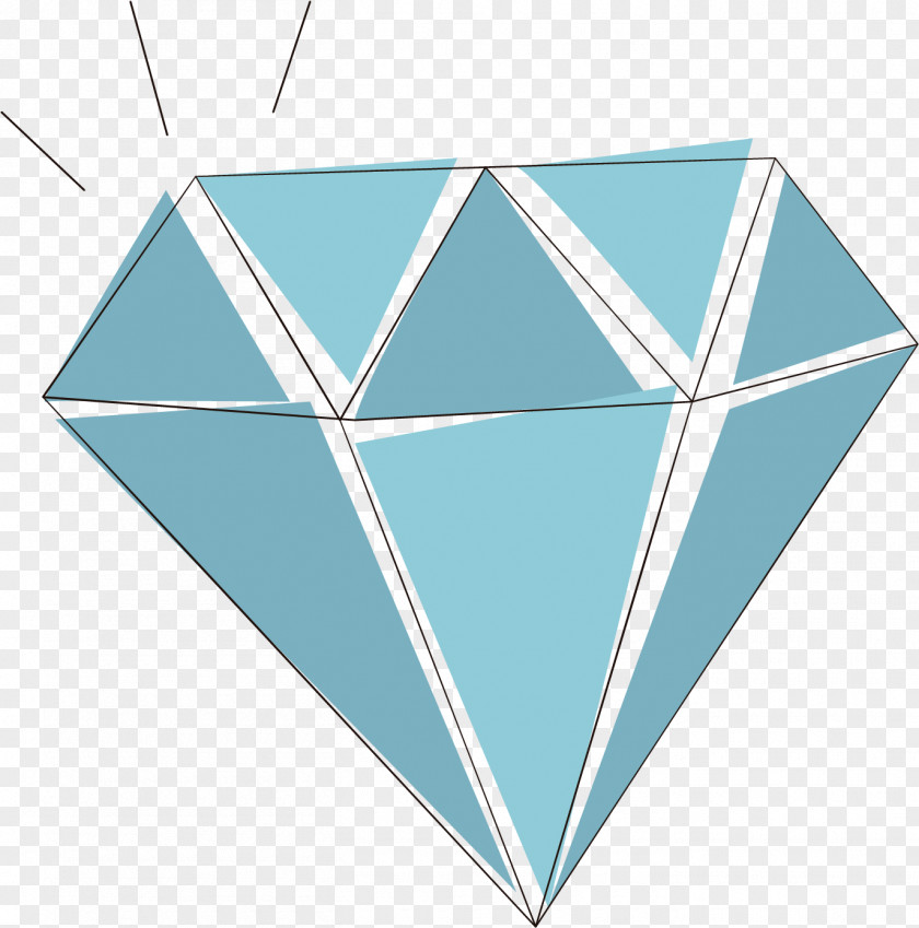Hand Drawn Diamond Drawing PNG