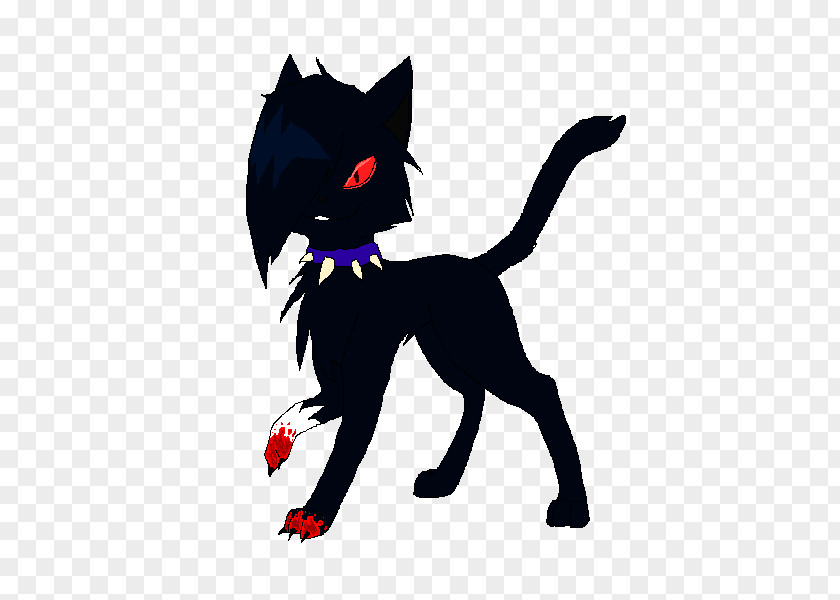 Kitten Black Cat Whiskers Line Art PNG