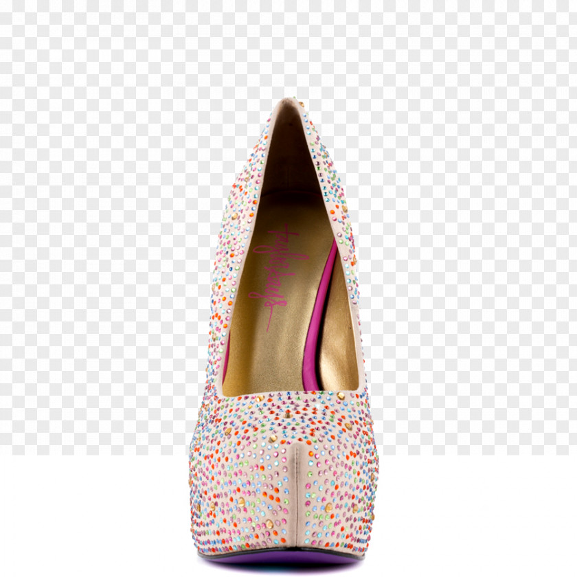 Soft Starlight High-heeled Shoe Pink M Glitter Imitation Gemstones & Rhinestones PNG
