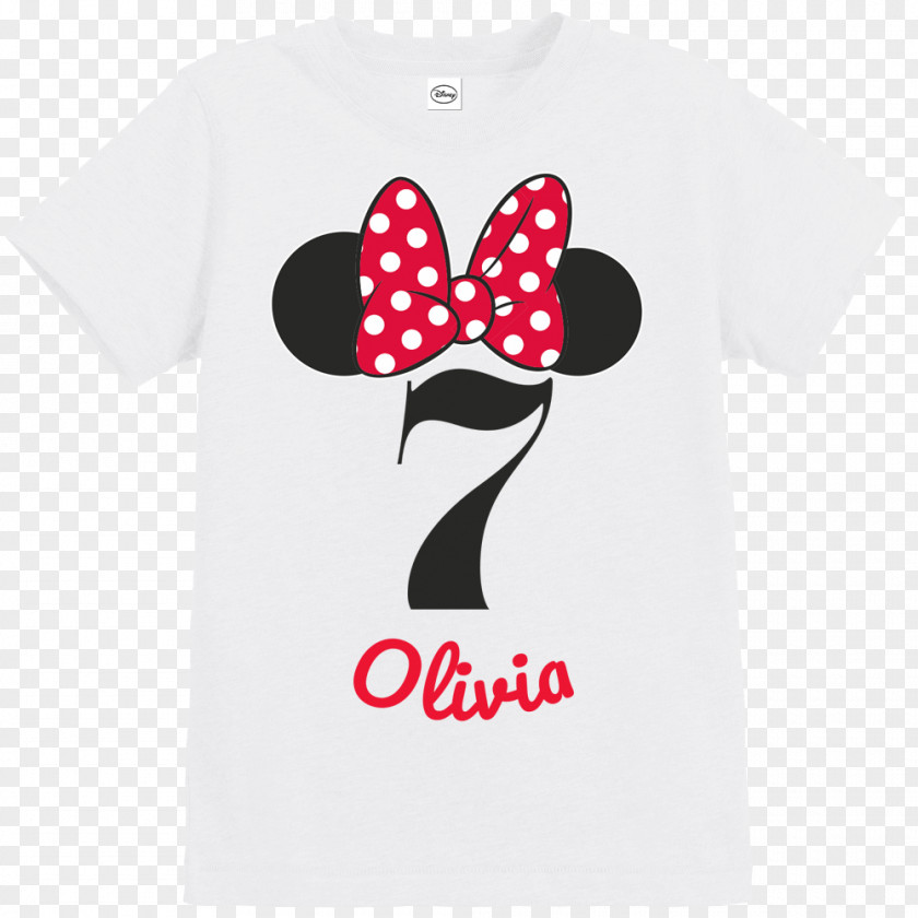 T-shirt Minnie Mouse Mickey Polka Dot PNG