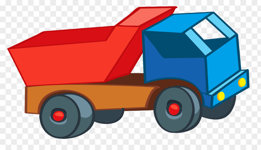 Truck Pull Goods Play Toy Child Designer PNG