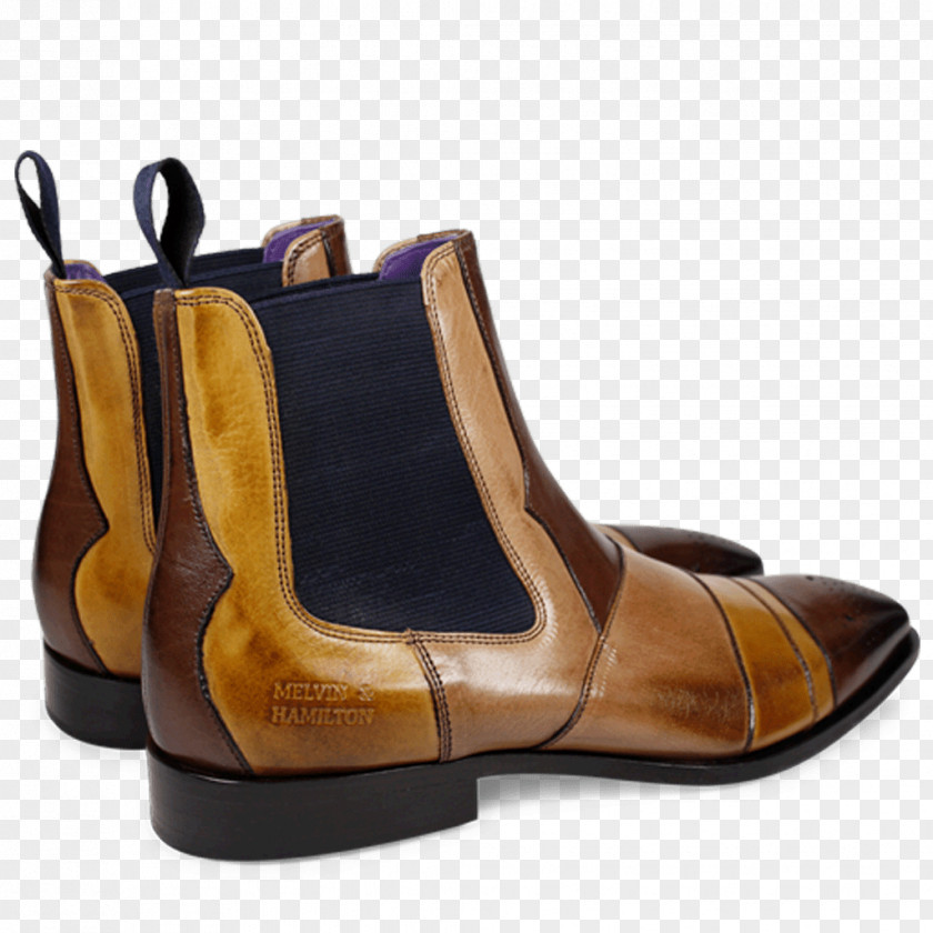 Yellow Dust Chelsea Boot Suede Botina Shoe PNG