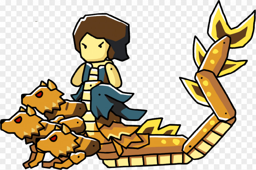 Monster Super Scribblenauts Unlimited Remix Scylla PNG