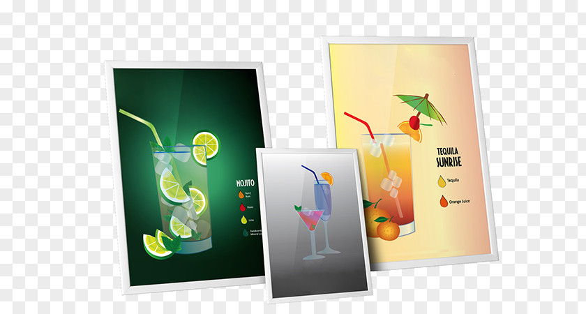 Tequila Sunrise Graphic Design Organism PNG