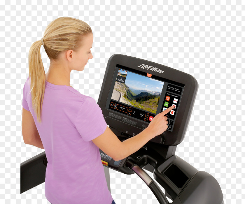 6 Inches Workout Exercise Machine Life Fitness Centre Treadmill Physical PNG