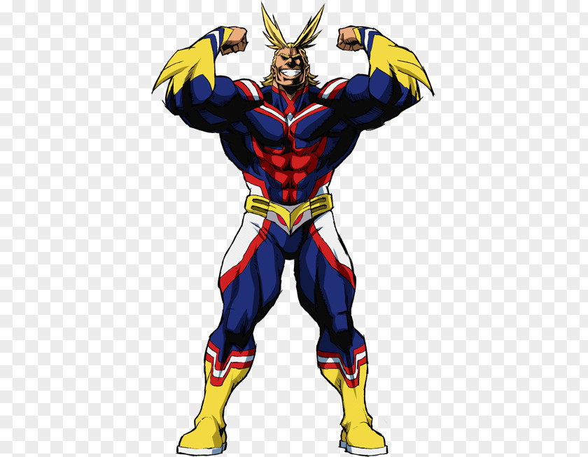 All Might My Hero Academia T-shirt Character PNG