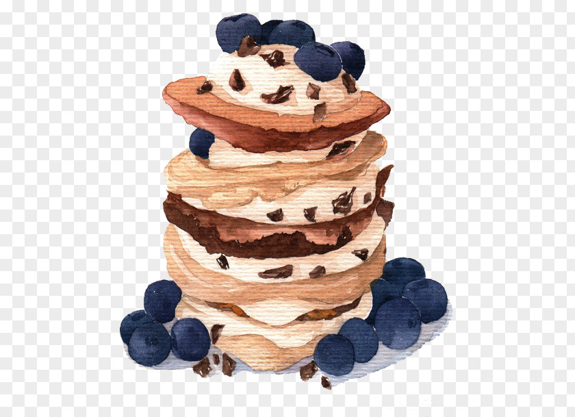 Cake Blueberry Pie Pancake Cream Torte Pumpkin PNG