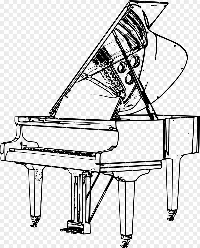 Digital Piano Electronic Instrument Cartoon PNG