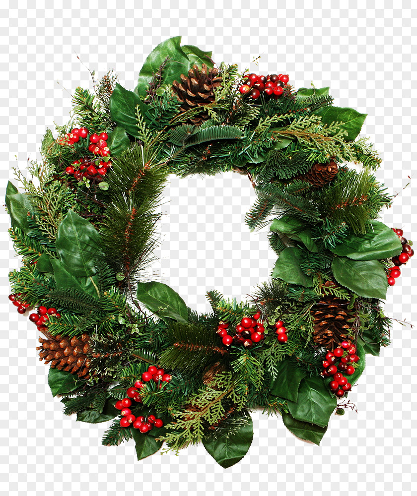 Fresh Style Wreath Christmas Crown Gift PNG