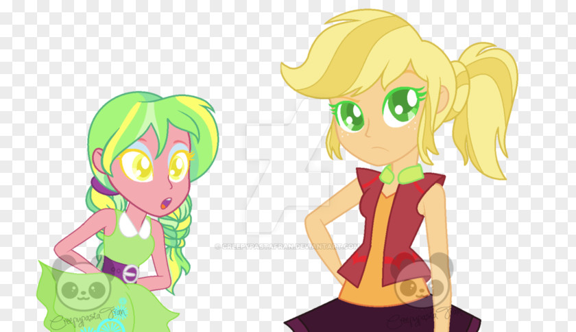 Lemon Zest Applejack Illustration Art My Little Pony: Equestria Girls Drawing PNG