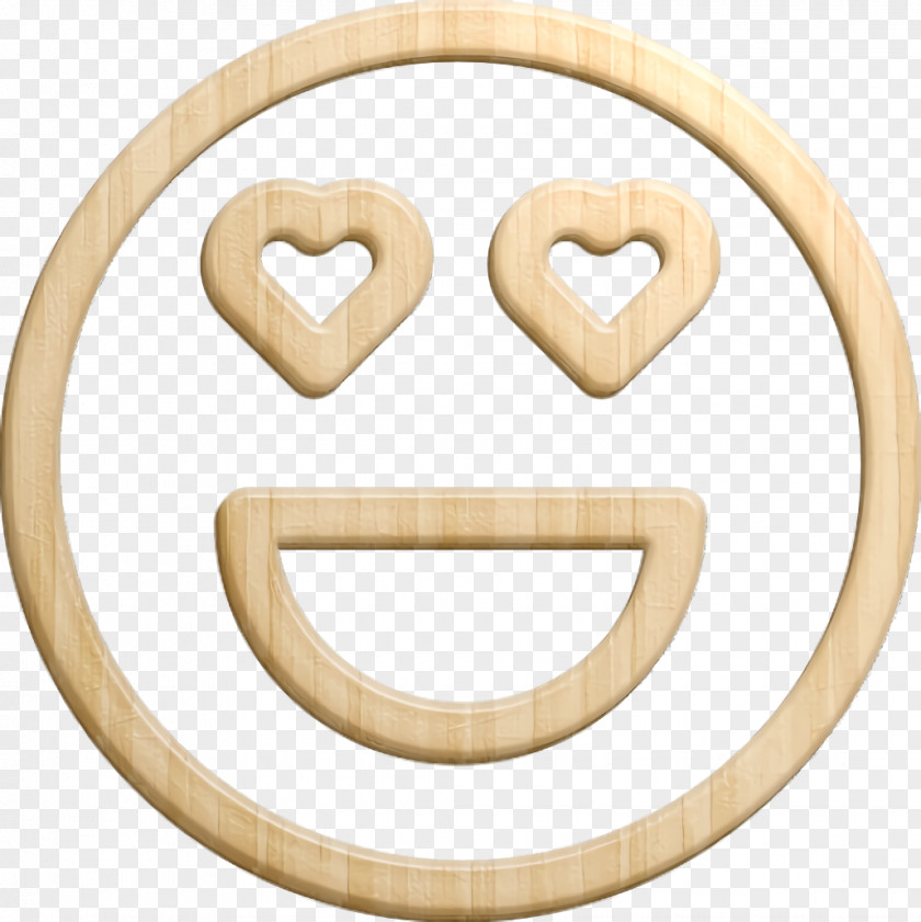 Motivation Icon Emoji Heart Eyes PNG