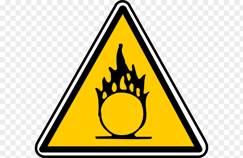 Retro Flyer Biological Hazard Warning Sign Clip Art PNG