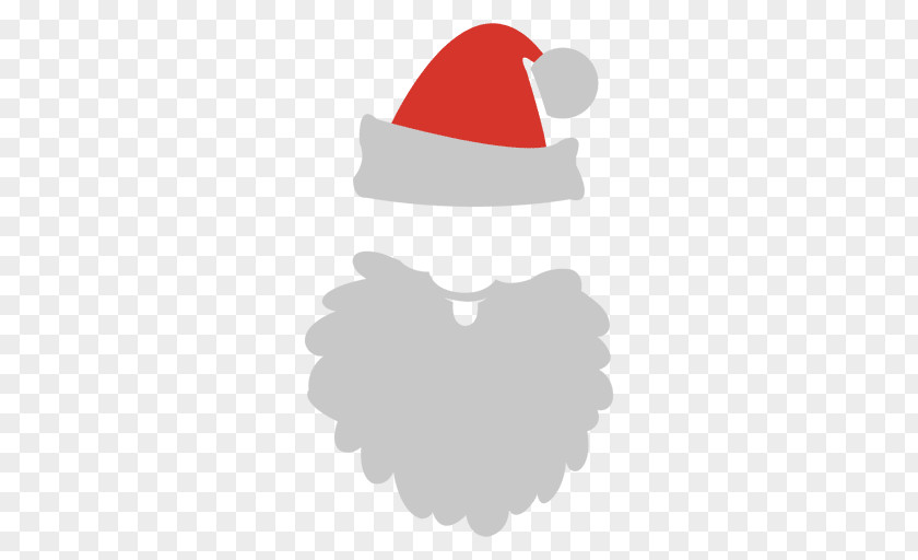 Santa Beard Claus Clip Art PNG