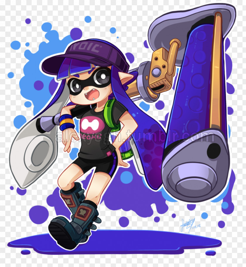 Splatoon Fan Art Drawing PNG