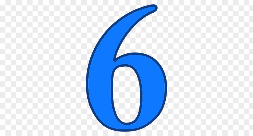 Symbol Number Blue Clip Art PNG