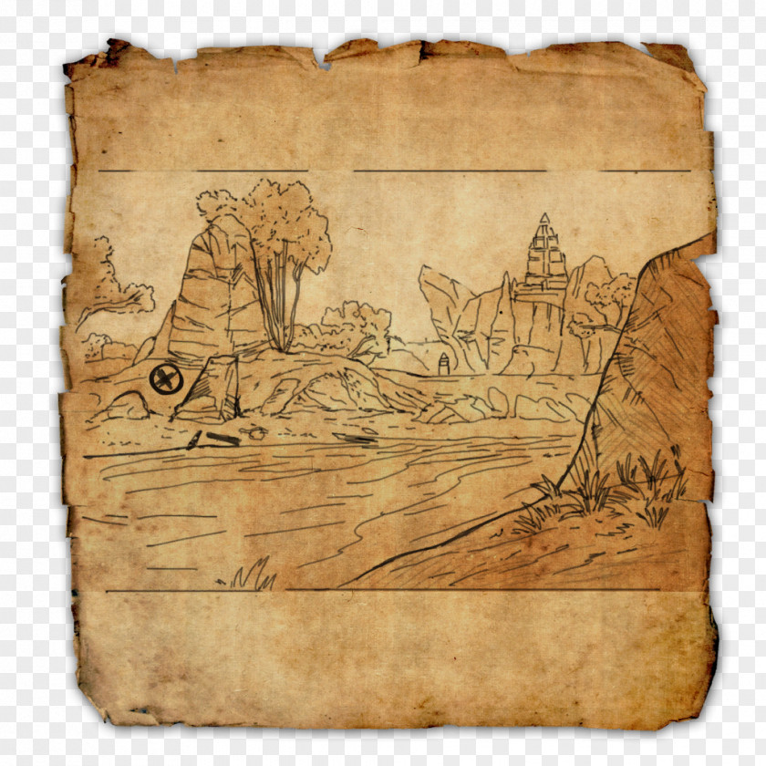 Treasure Map Buried The Elder Scrolls Online PNG